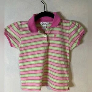 Lilly Pulitzer‎ Striped Polo Shirt